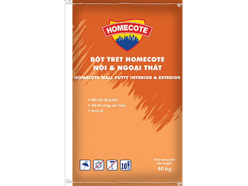Bột trét Homecote Nội & Ngoại Thất